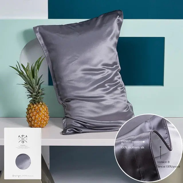 Skorter | Mulberry 100% pure silk pillowcase