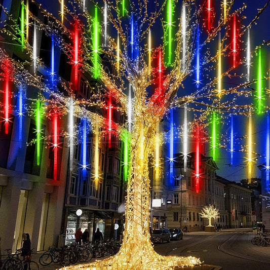Skorter | Multicolored meteor shower LED rain lights