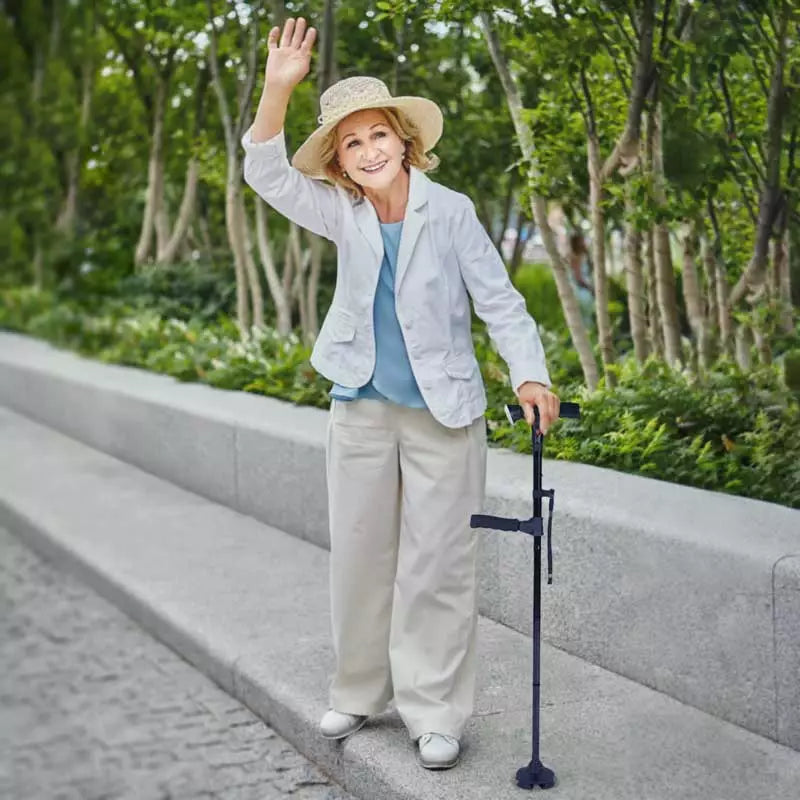 Skorter | Multi-Functional Foldable LED Walking Cane