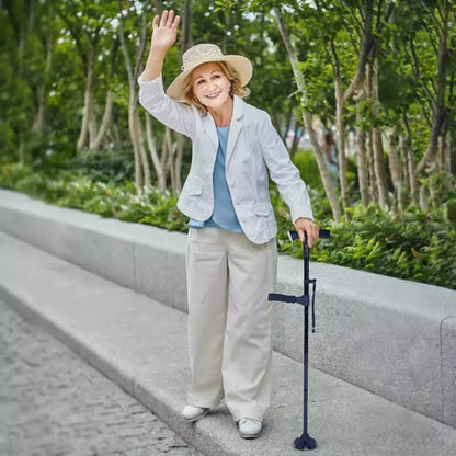 Skorter | Multi-Functional Foldable LED Walking Cane