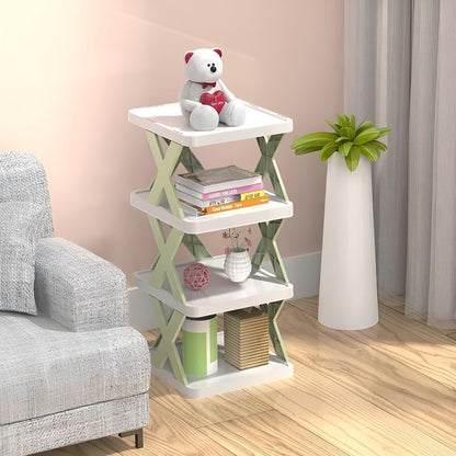 Skorter | FlexiStack Shoe Rack – Foldable Multiple Shoe Organizer for Small Spaces