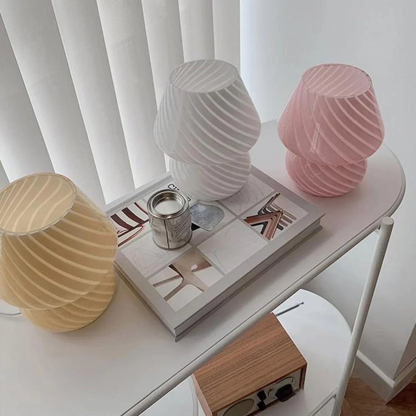 Skorter | ZenGlow - Modern Glass Table Lamp