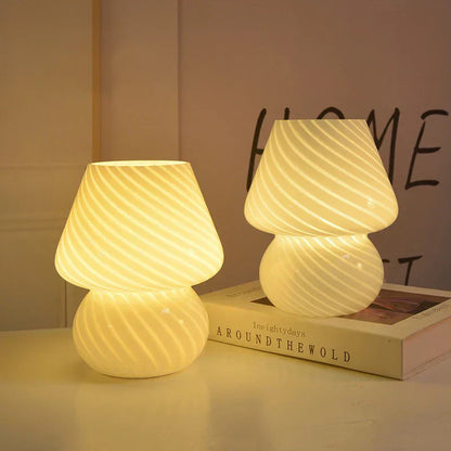 Skorter | LumiGlass – Handcrafted Glass Table Lamp, Stylish Designer Lighting