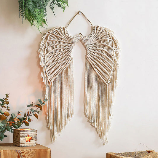 Skorter | Angel Wings Macrame Hanging Wall Decoration