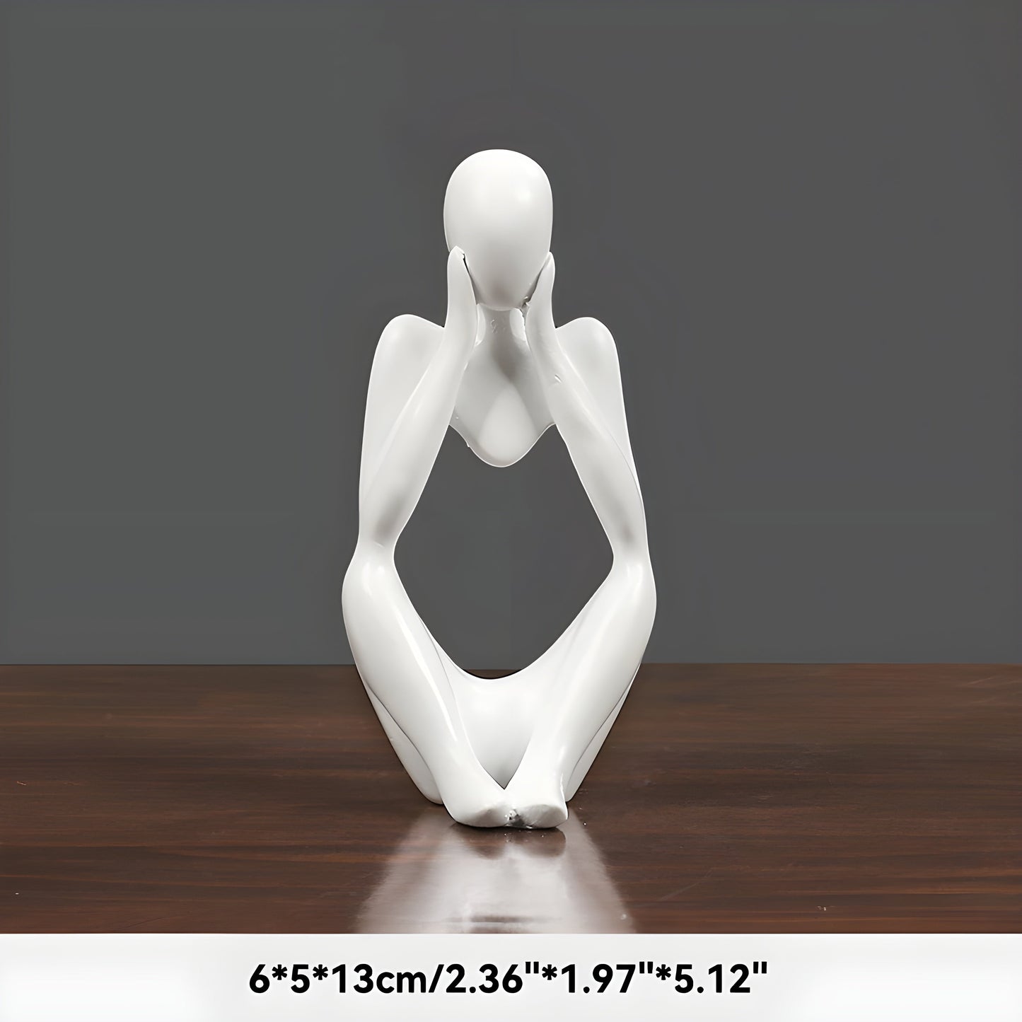 Skorter | Abstract Thinker Sculpture Home Decor