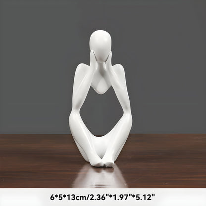 Skorter | Abstract Thinker Sculpture Home Decor