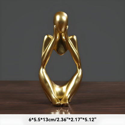 Skorter | Abstract Thinker Sculpture Home Decor