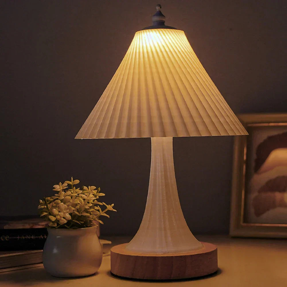 Skorter | WoodGlow – Minimalist LED Table Lamp for Atmospheric Lighting