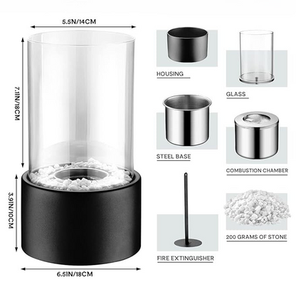 Skorter | Elegant eternal flame oil lamp – Classic design with modern functionality