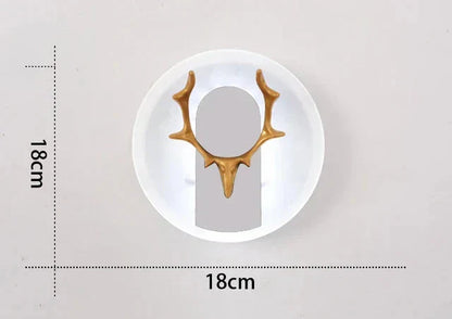 Skorter | AntlerGlow - Modern LED Wall Lamp with Antler Design - Decorative Lighting