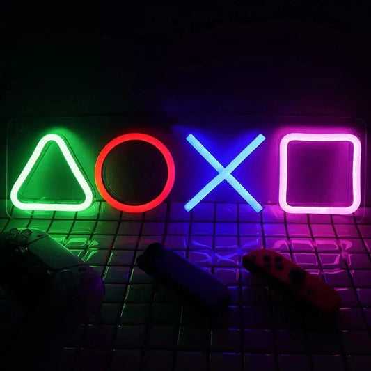 Skorter | NeonGlow - Gaming Neon Sign with LED Lighting for Game Room Decor