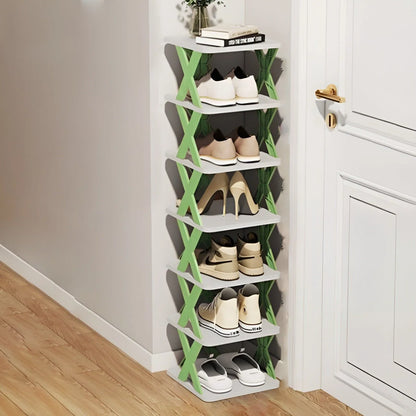 Skorter | Multifunctional and Foldable Shoe Rack for Space-Saving Storage