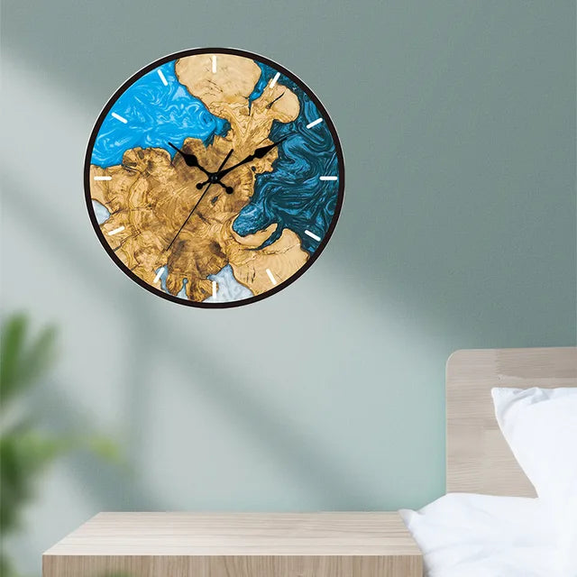 Skorter | GlasTime – Transparent Wall Clock with Silent Movement and Modern Design