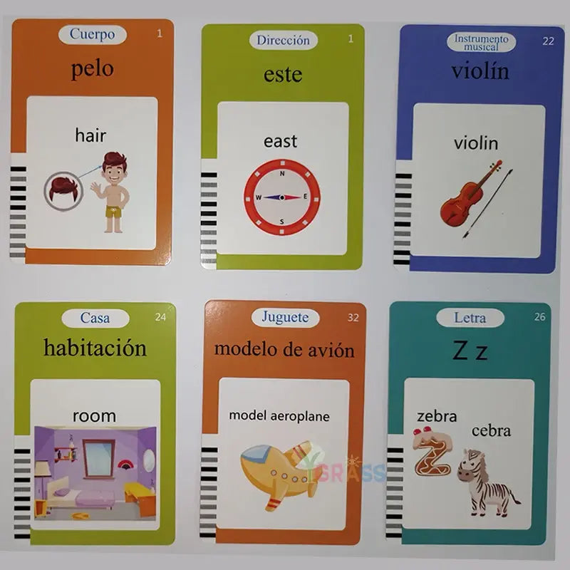 Skorter | Educational-Speaking Learning Cards