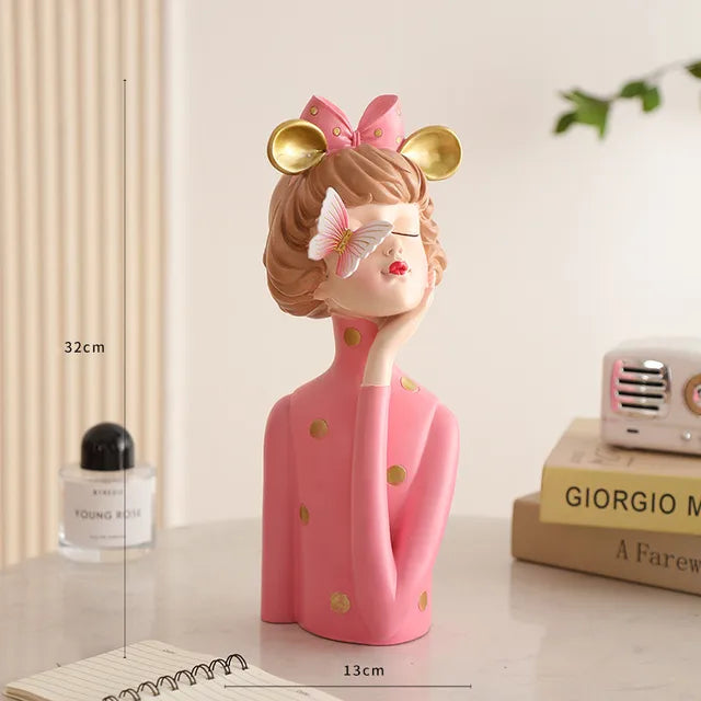 Skorter | FloralFinesse - Girl Vase Decor