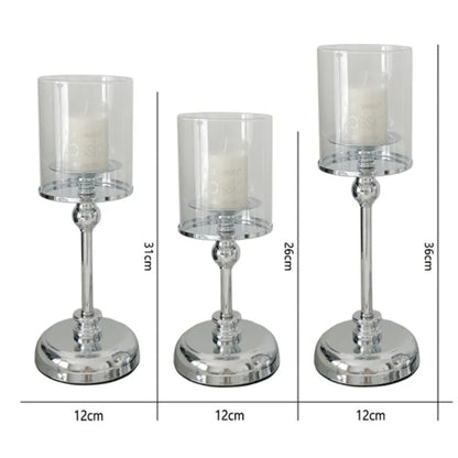 Eleganter nordischer Kerzenhalter für luxuriöse Heimdekoration und Restaurant-Ornament