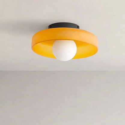 Skorter | GLASSGLOW CEILING LIGHT – Scandinavian ceiling lamp made of glass for a warm & minimalist living ambience