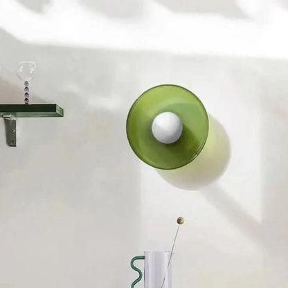 Skorter | GLASSGLOW CEILING LIGHT – Scandinavian ceiling lamp made of glass for a warm & minimalist living ambience