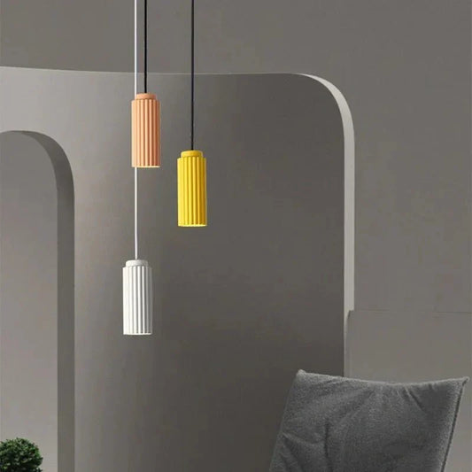 Skorter | Nordic LED Pendant Lamp - Minimalist Scandinavian Ceiling Lamp for Living Room and Kitchen
