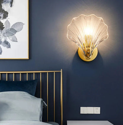 Skorter | SeaShell - Shell-shaped Glass Wall Lamp