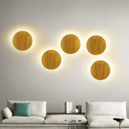 Skorter | LuxeRadiant – Scandinavian Wooden Wall Lamp