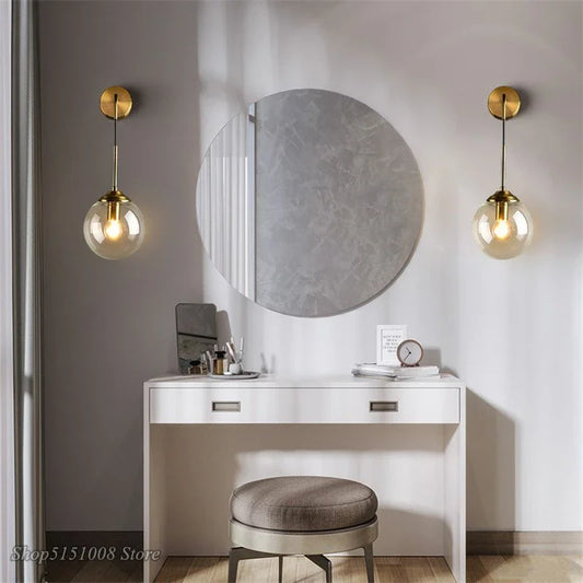 Skorter | GlasLuxe - Modern Glass Wall Lamp