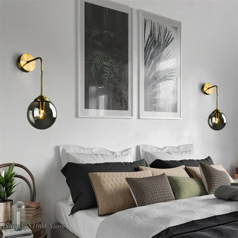 Skorter | GlasLuxe - Modern Glass Wall Lamp