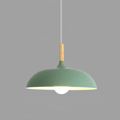 Skorter | Scandinavian Oak LED Ceiling Light Fixture