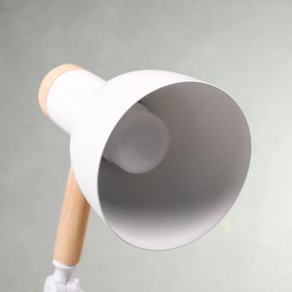 Skorter | Nordic Iron Wood LED Table Lamp