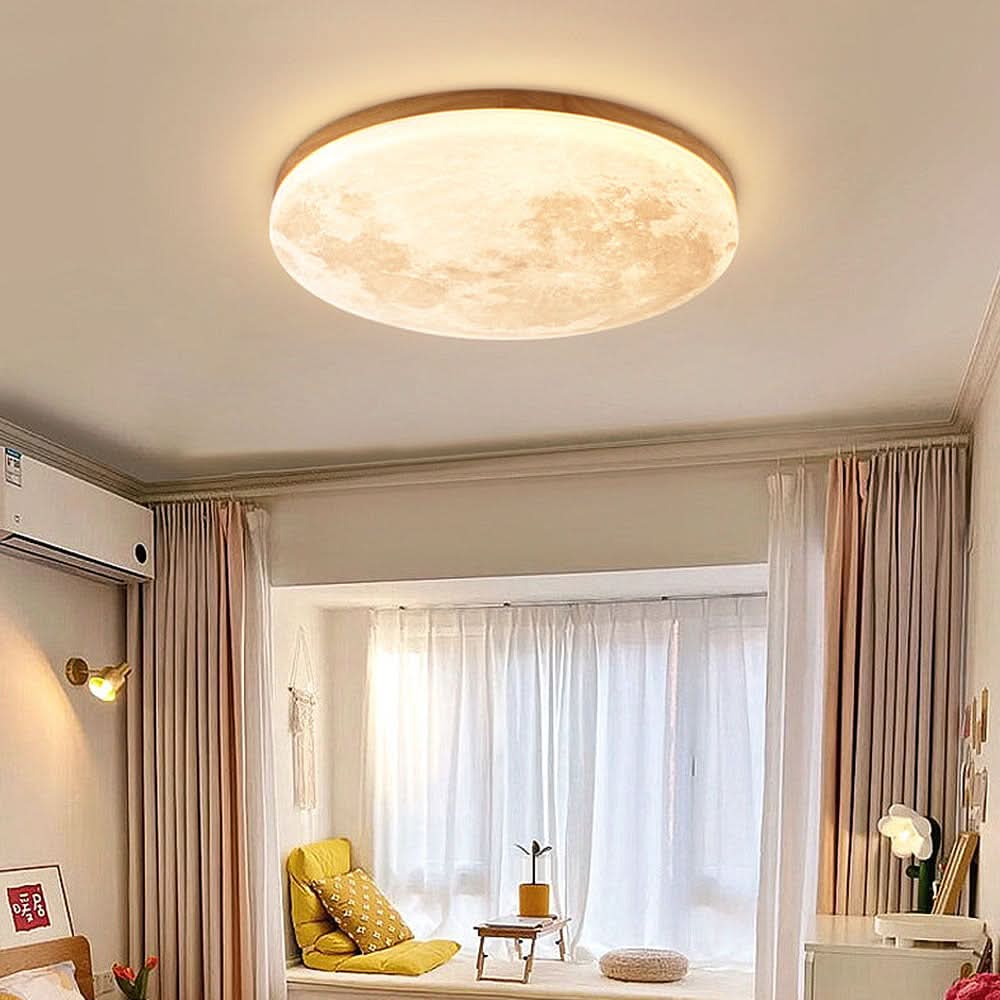 Skorter | Moon-Inspired LED Ceiling Light for Modern Interiors
