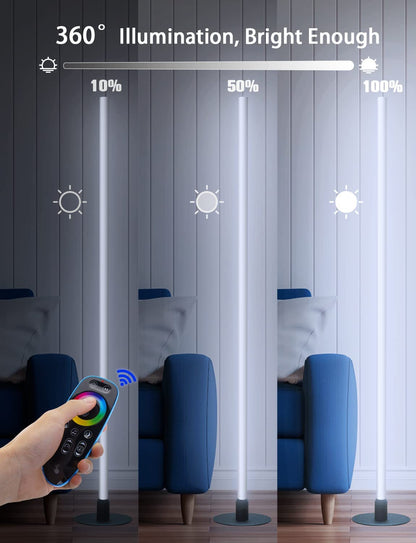 Skorter | Illuminated Corner Lamp with 360 Degrees LED