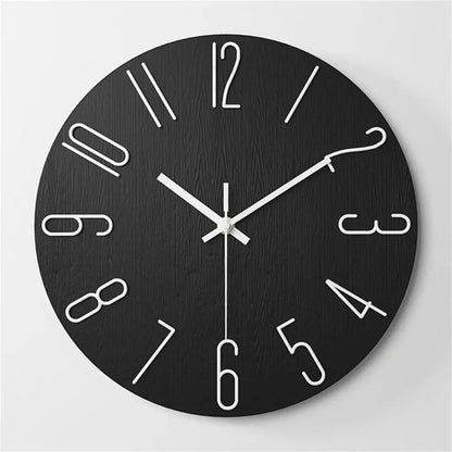 Skorter | Minimalist Frameless 3D Wall Clock with Silent Movement