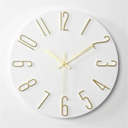 Skorter | Minimalist Frameless 3D Wall Clock with Silent Movement