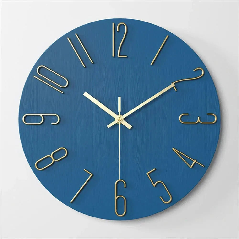 Skorter | Minimalist Frameless 3D Wall Clock with Silent Movement