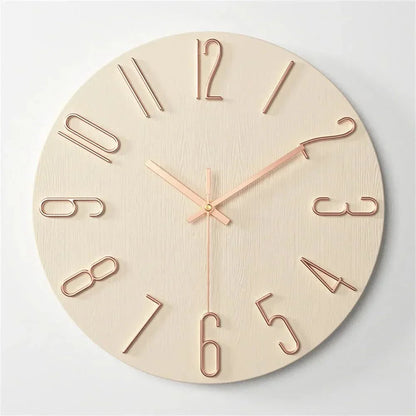 Skorter | Minimalist Frameless 3D Wall Clock with Silent Movement