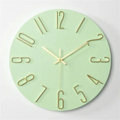 Skorter | Minimalist Frameless 3D Wall Clock with Silent Movement