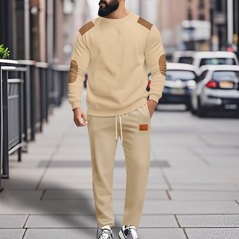 Men's stylish tracksuit set with elastic waistband and practical pockets Skorter