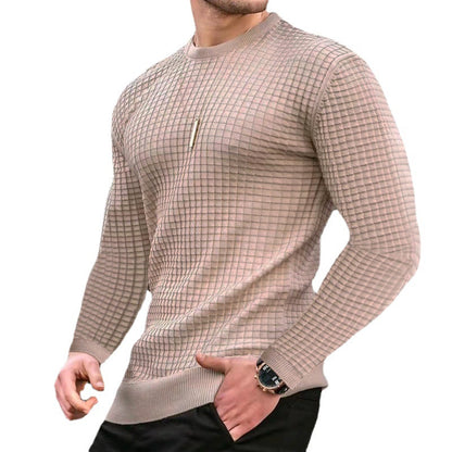 Men's textured sweater Skorter