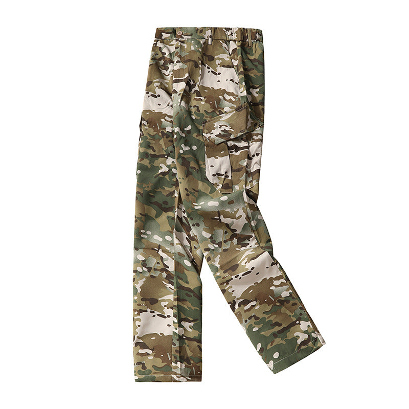 Men's cargo pants in camouflage design Skorter