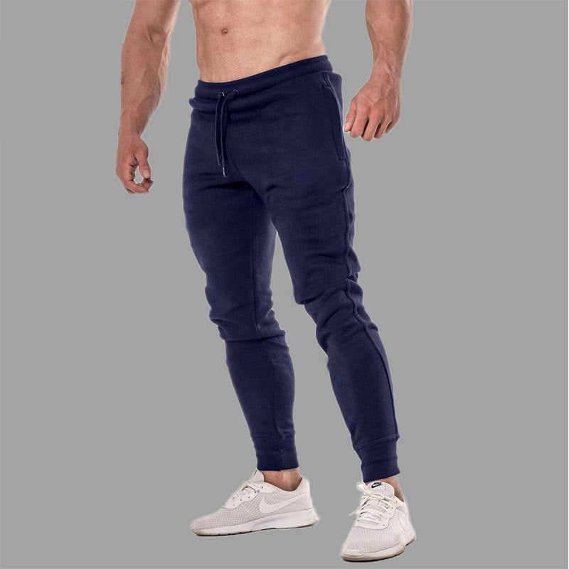 Men's stylish jogging pants with modern inserts and practical pockets Skorter
