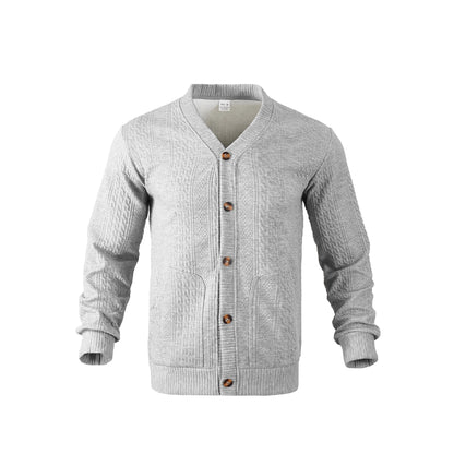 Herrkofta med kreativt kabelmönster Skorter