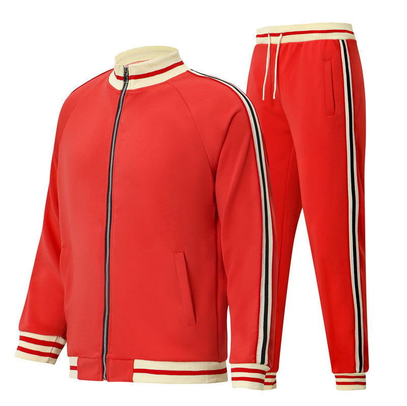 Men's sporty tracksuit with modern design and functional details Skorter