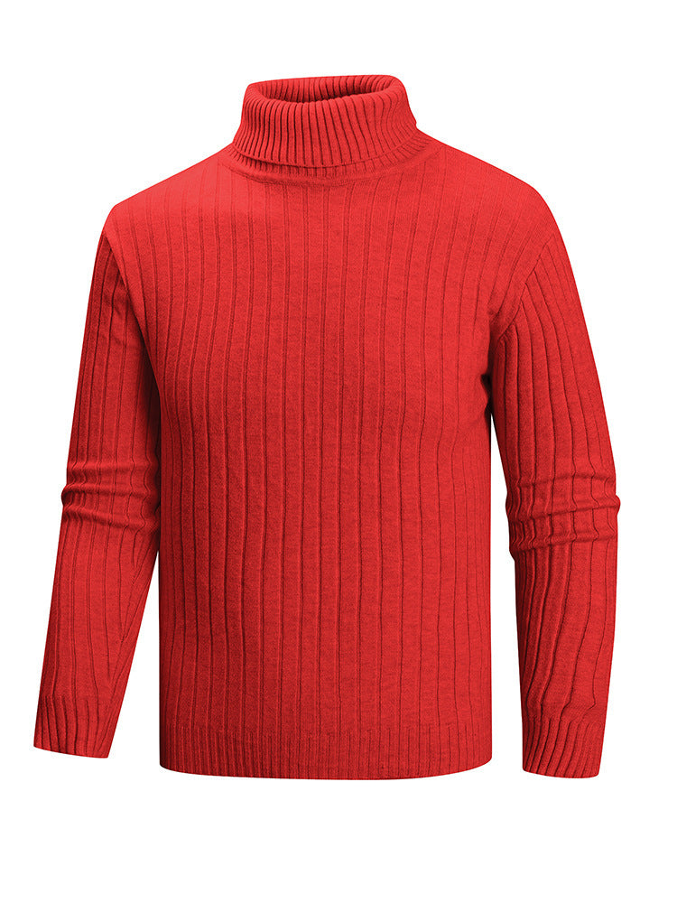 Men's Turtleneck Sweater made of high-quality fine knit Skorter