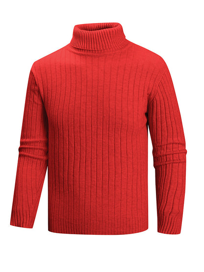 Men's Turtleneck Sweater made of high-quality fine knit Skorter