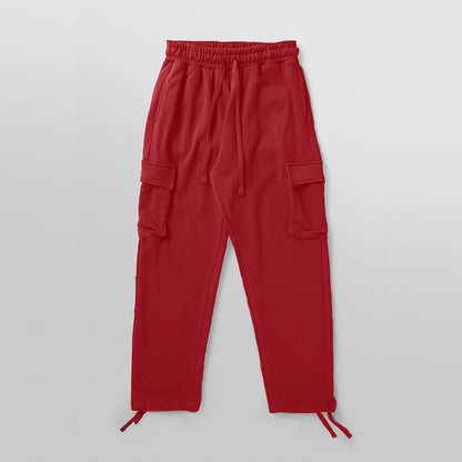 Men's cargo jogging pants made of soft, breathable material with an elastic waistband and practical pockets Skorter