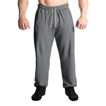 Men's sporty jogging pants with adjustable waistband and side pockets Skorter