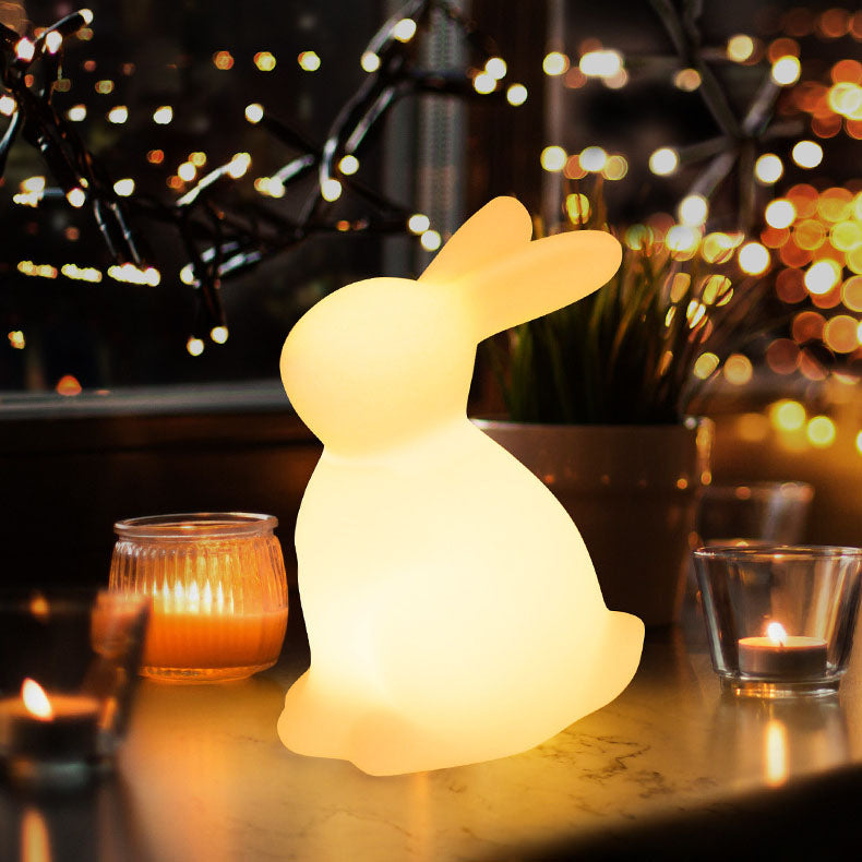 Skorter | Contemporary Creative Rabbit PE LED Table Lamp for the Bedroom