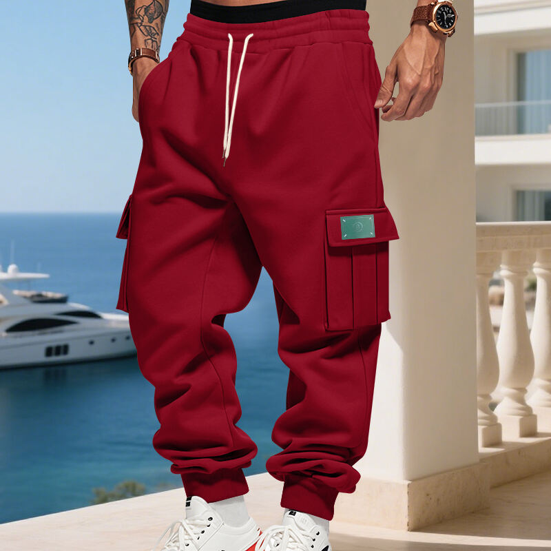 Men's Sweatpants with Cargo Pockets Skorter