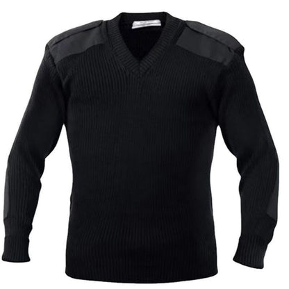 Men's textured knit top with shoulder details Skorter