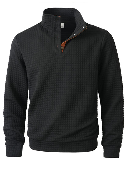 Men's stylish sweater with fashionable stand-up collar Skorter